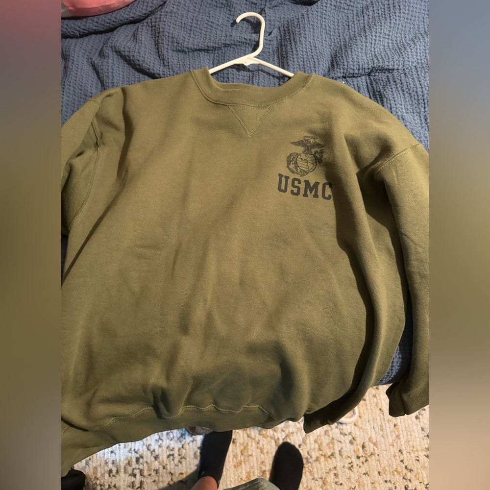 men’s marines crew neck